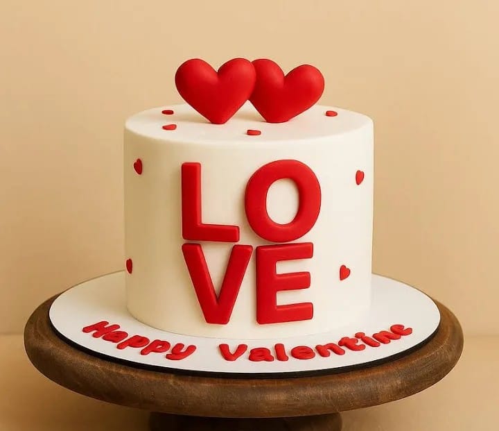 Romantic LOVE Paradise Cake