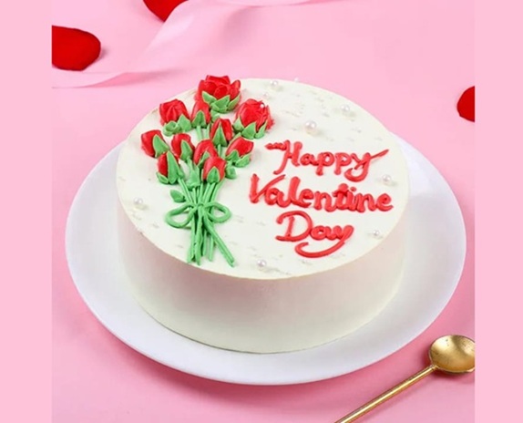 Bunch of Flowers Mini Cake