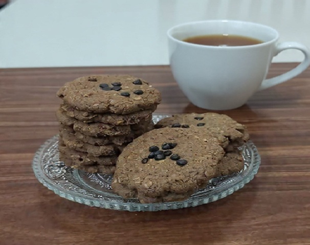Chocolate Choco Chips Millet Cookies