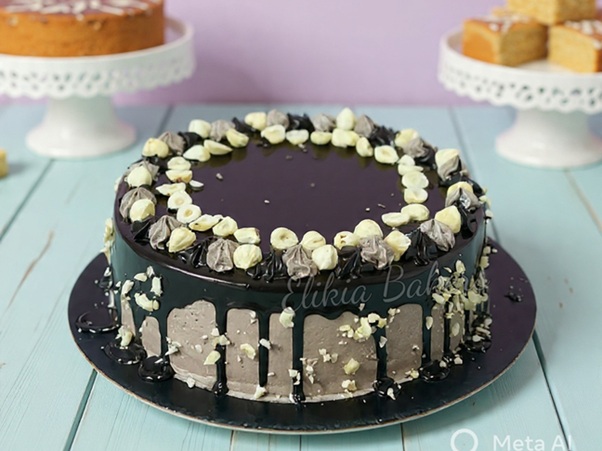 Belgian Chocolate Hazelnut Cake