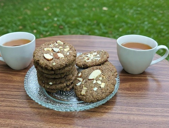 Nutty Butty Jaggery Millet Cookies