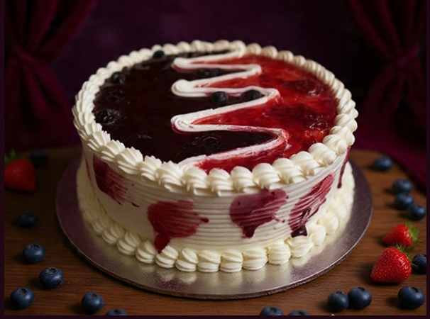 Mix Berries Cake