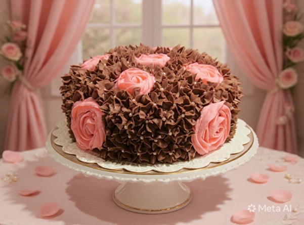 Choco Strawberry Cake
