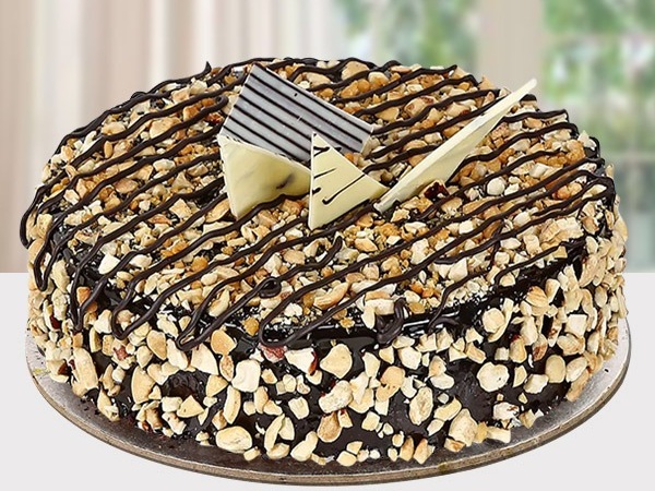 Nutty Truffle Cake