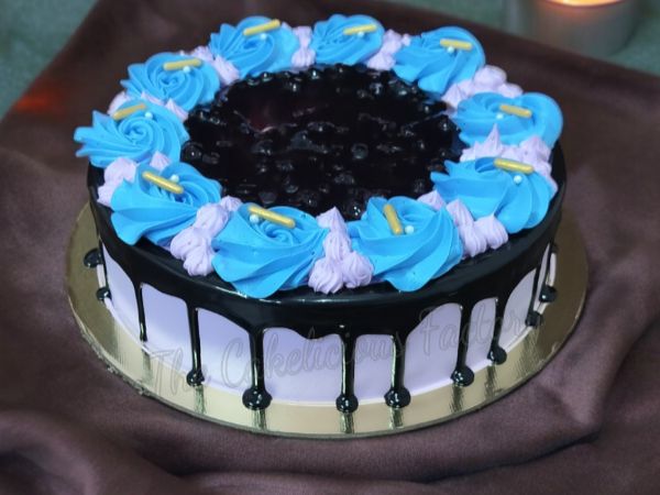 Choco Blueberry Cake