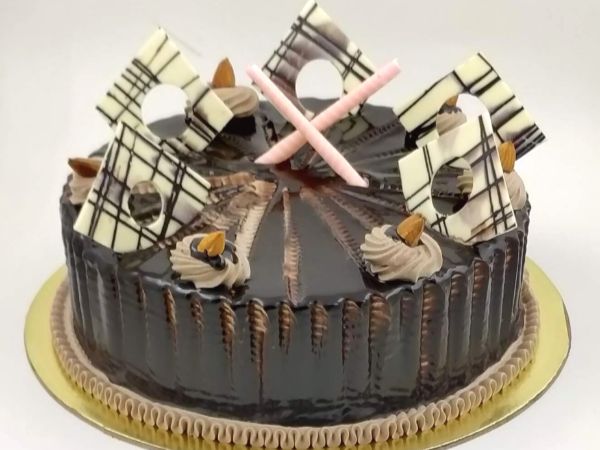 Coffee Almond Cake