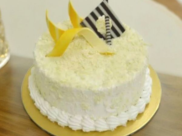 White Forest Cake