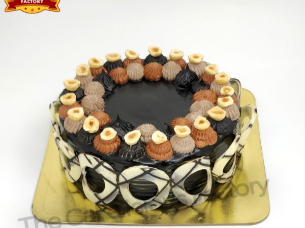 Belgian Chocolate Hazelnut Cake