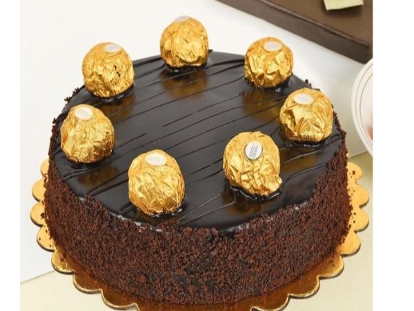 Ferrero Rocher Chocolate Cake
