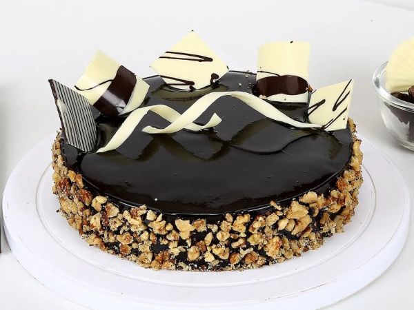 Nutty Truffle Cake