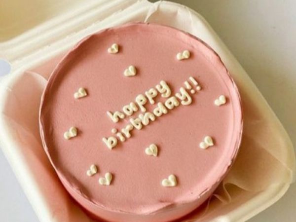 Bento cake with Wishes D5