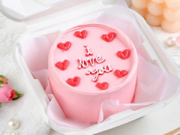 Valentine's Love Bento Cake VL2