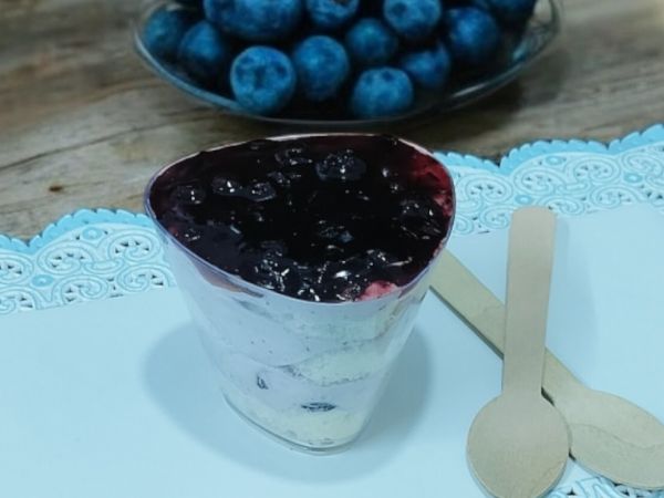 Blueberry Cake Shots
