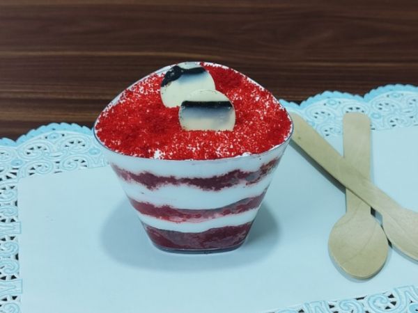 Red Velvet Cake Shots