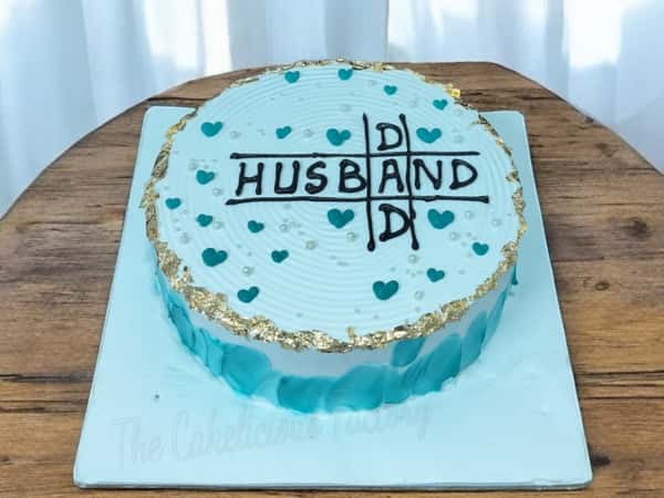 Husband Dad Cake Design 3