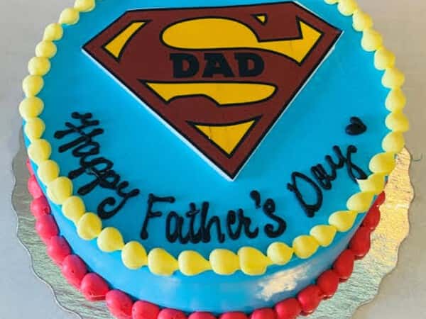 Super Dad Cake Design 24