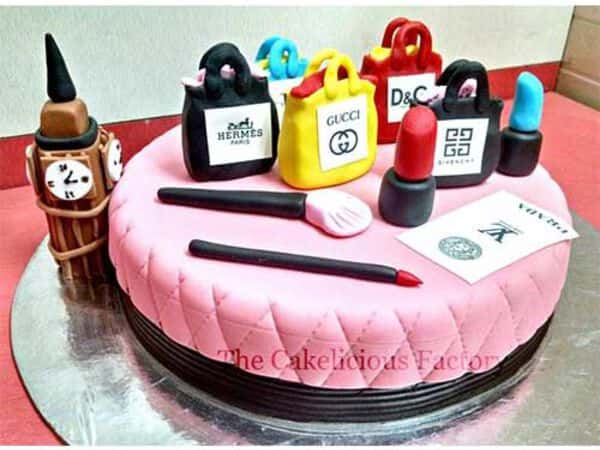 Shopaholic Theme Cake 1