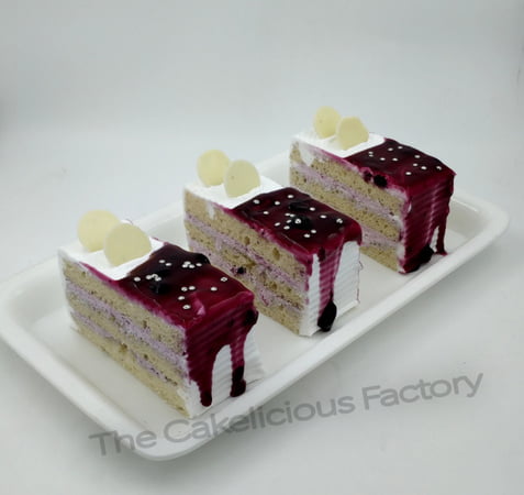 Blueberry Blossom Pastry - Pack of 2 Pastries
