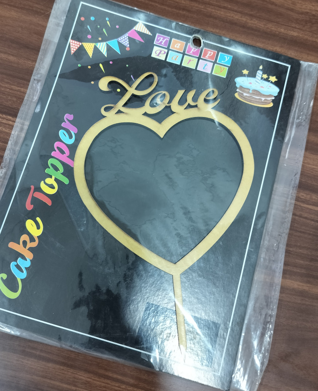 Love Theme Photo Frame Topper