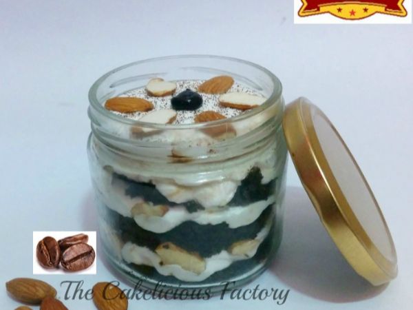 Coffee Almond Cake Jar