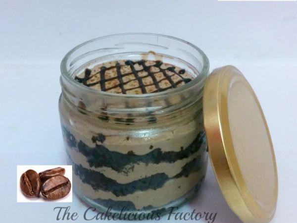 Choco Caffechino Cake Jar