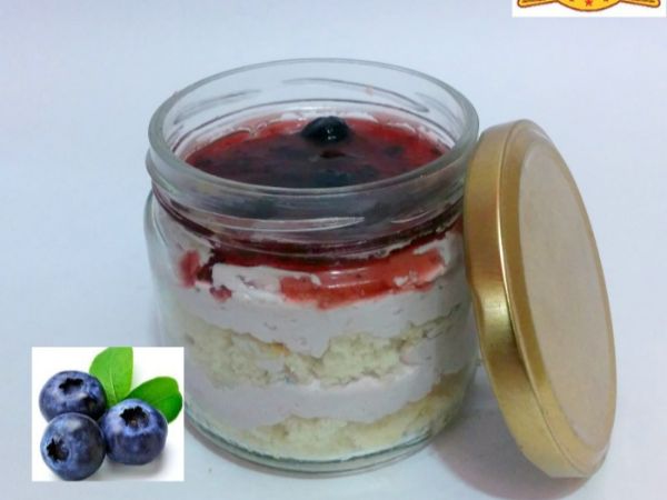 Blueberry Blast Cake Jar