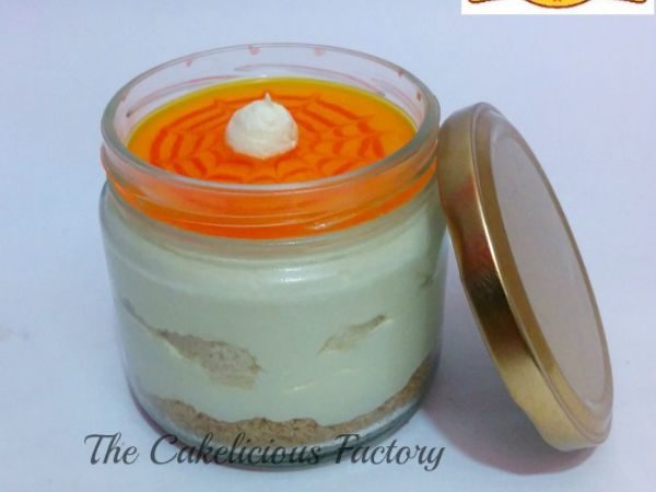 Mango Cheesecake Jar