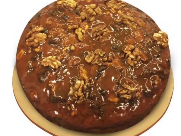 Caramel Walnut Dry Cake
