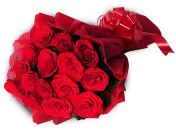 16 Red Roses Bouquet