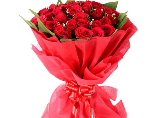 24 Red Roses Bouquet
