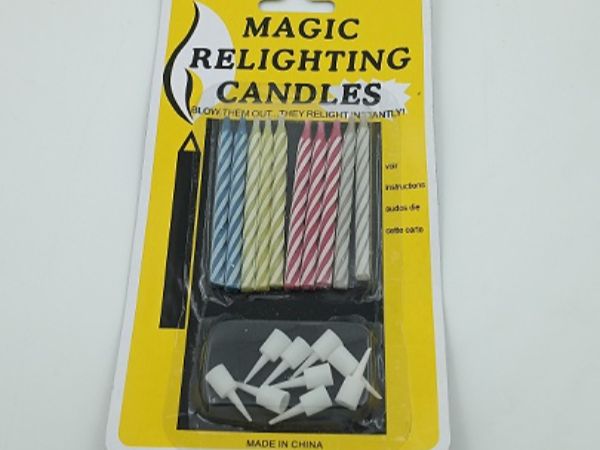 Magic Re-lightening Candles