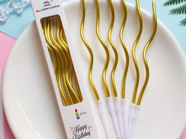 Trendy Spiral Candles