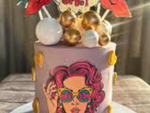 Blow Away Cake Design 1