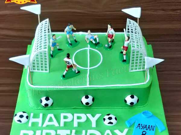 Football Theme Cake Design 5