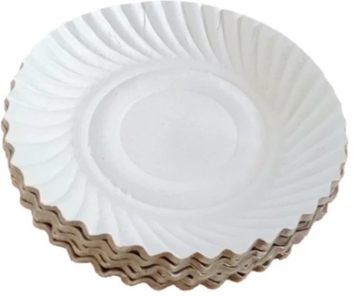 Disposables - Paper Plates 1 Pkt (20 plates)