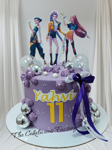 K-POP Demon Hunters Cake Design 1