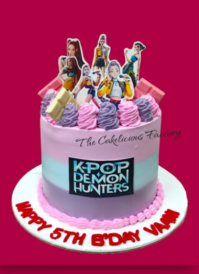 K-POP Demon Hunters Cake Design 2