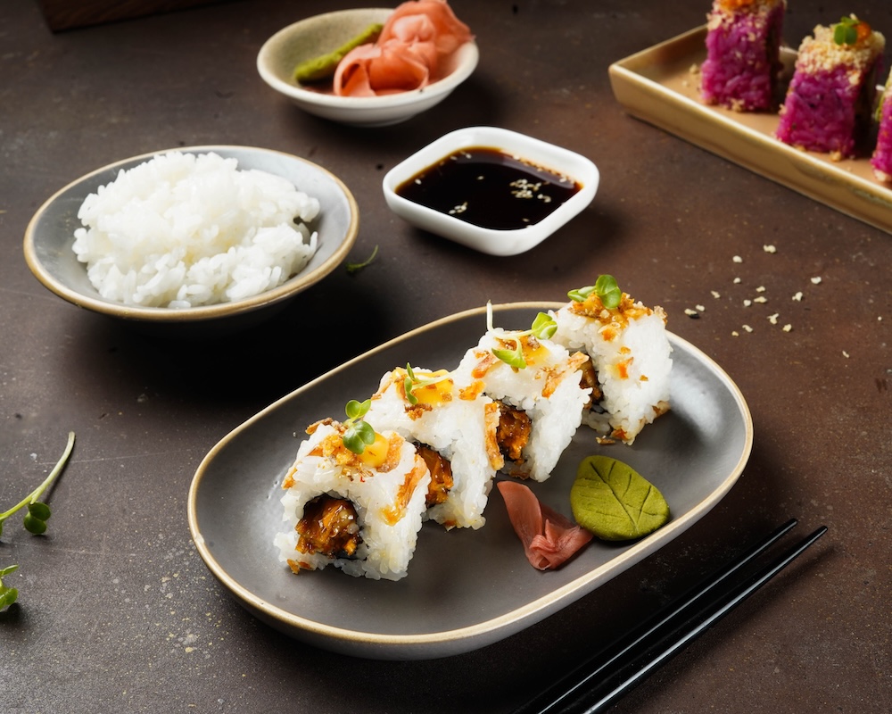 Crunchy Carrot Sushi