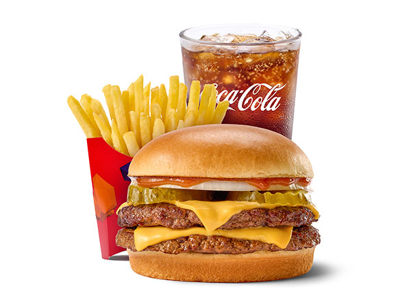 Jolliburger Classic Double Meal