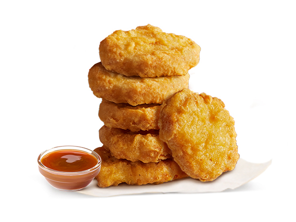6 Pcs Original Nuggets + 1 Dip