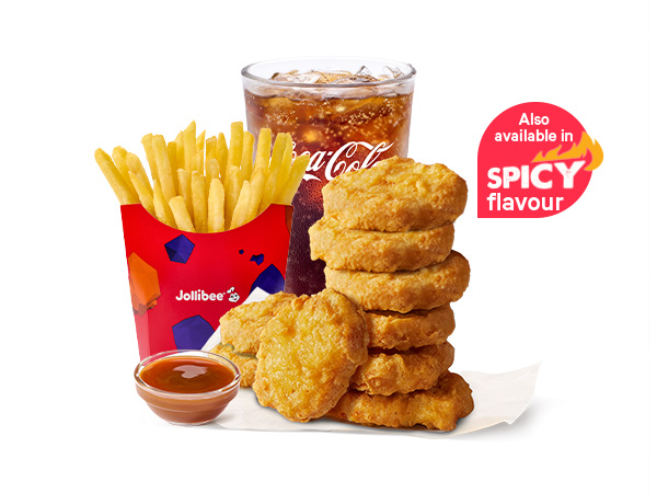 9 pcs Nuggets + 1 Dip Meal