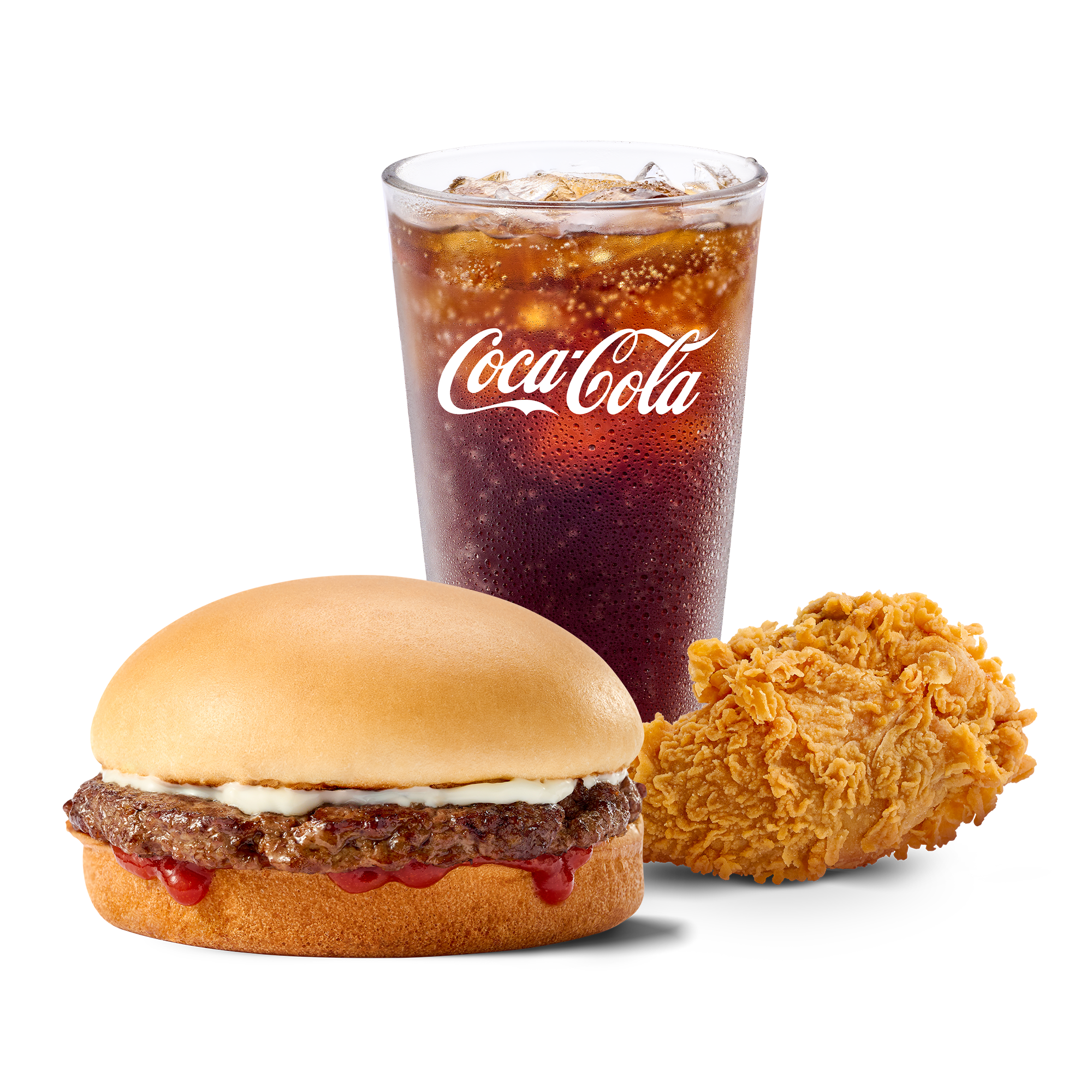 1 pc Chickenjoy + 1 Yum Burger + Cola