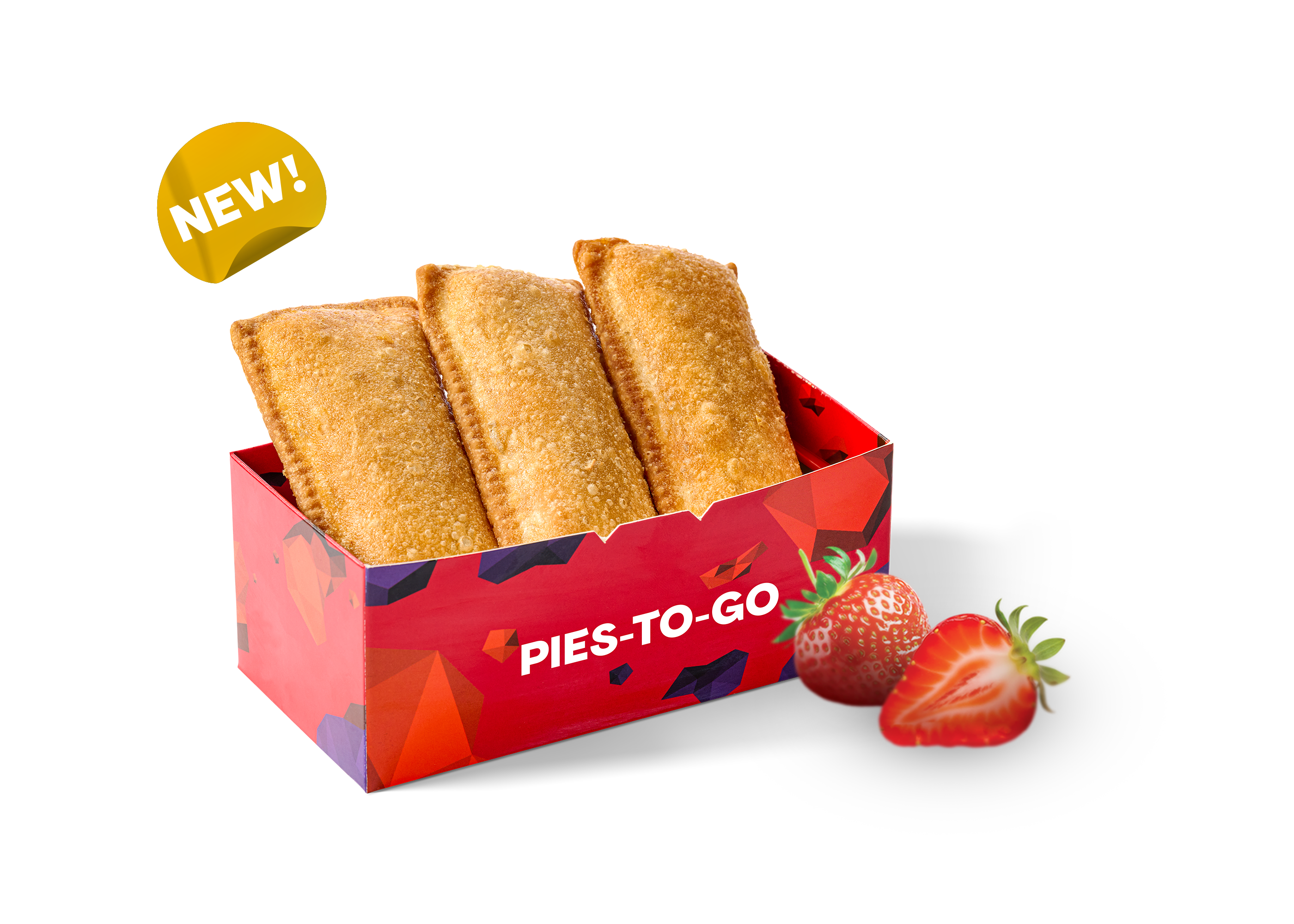 Strawberry pie To-Go-Box