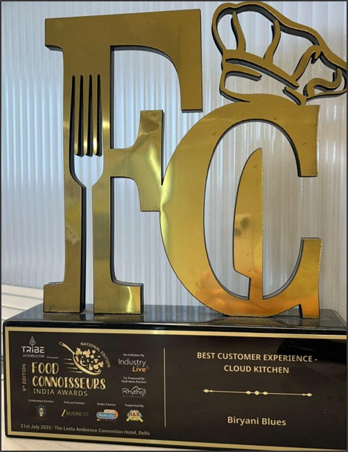 Best Biryani Award
