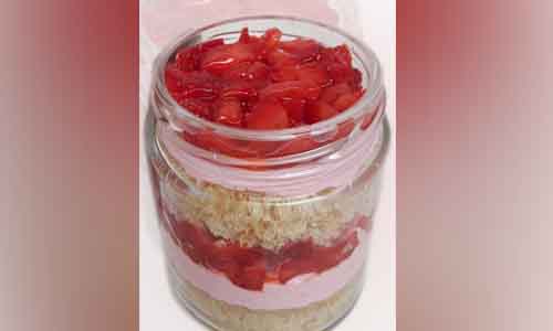 Strawberry Cream Love Jar