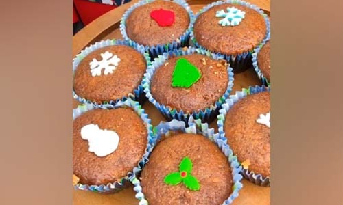 Plum  Cake (no alcohol, eggless)