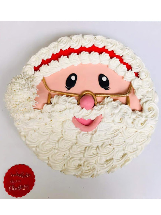 Santa Face cake