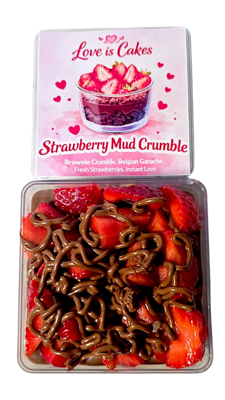 Strawberry Mud Crumble Dessert Tub(300ml)