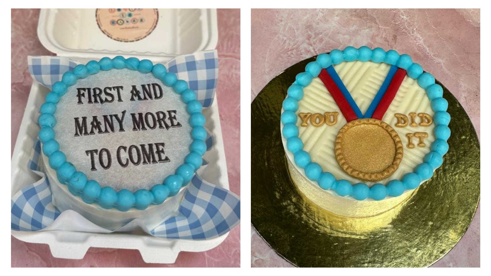 Burn cake - Congrates theme