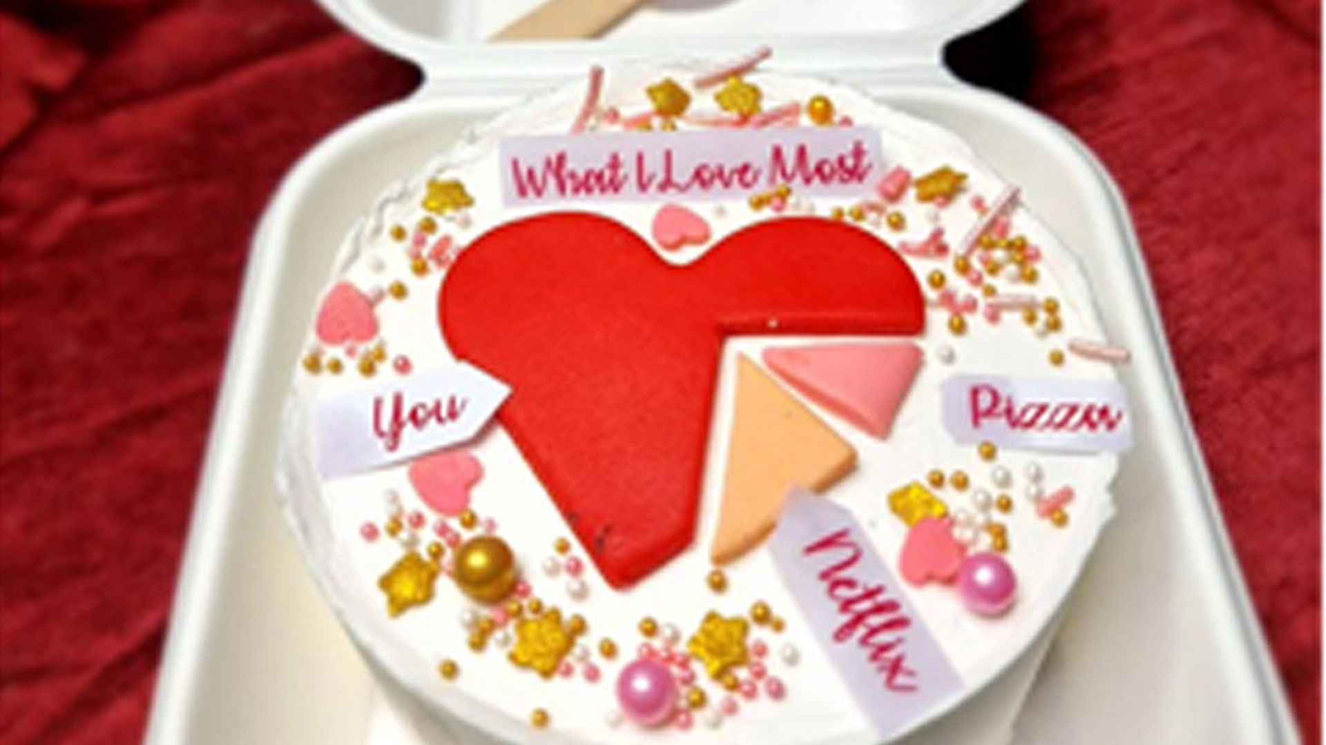 Love you more than bento cake